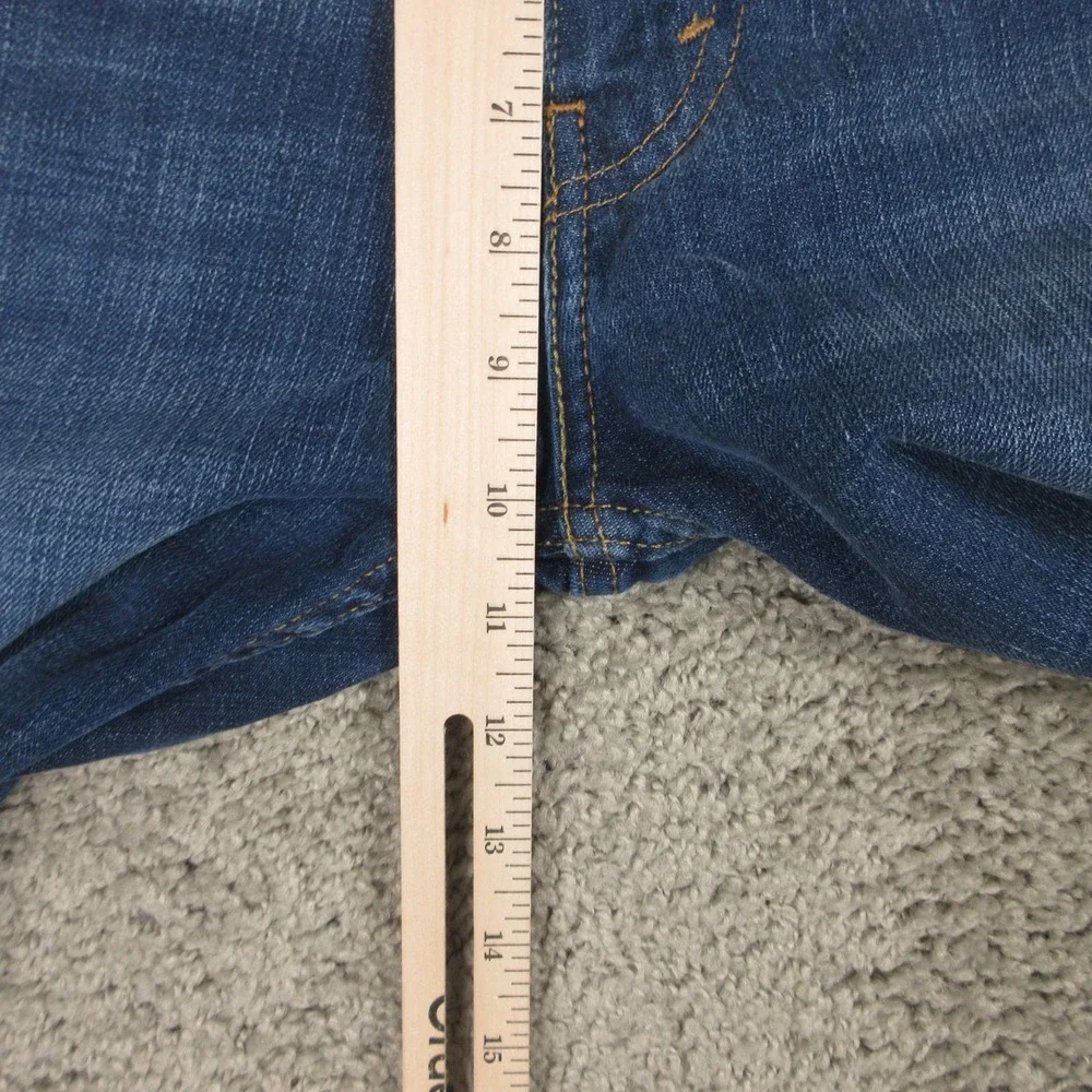 Levis Jeans Mens 30x30 Blue 527 Slim Bootcut Western Cowboy Rodeo Denim Pants